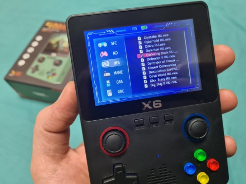 Consola X6 Emulador 10.000 Jogos Clássicos