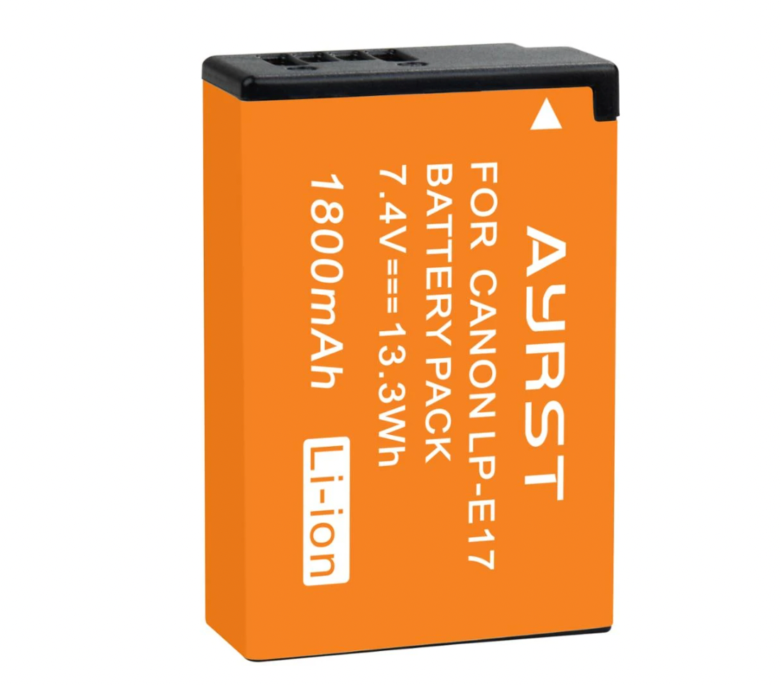 Bateria LP-E17 p/ Canon - 1800mAh