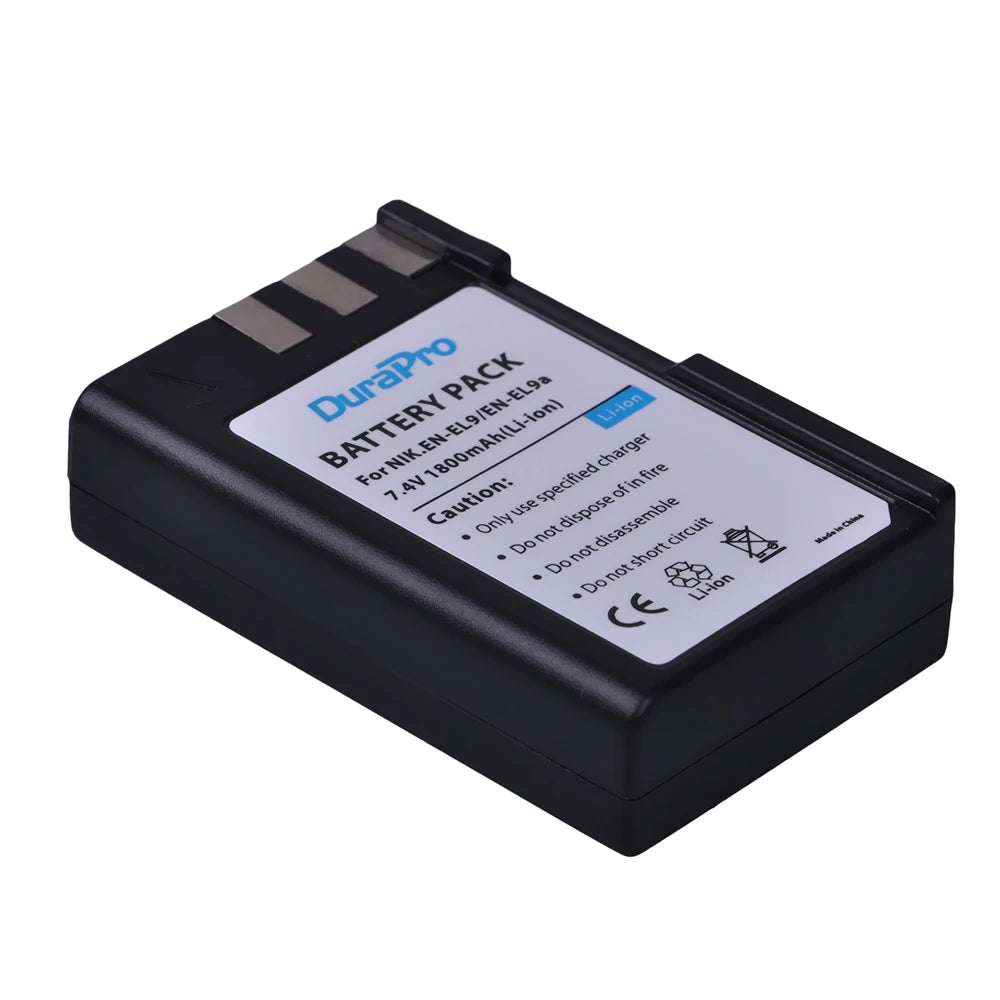 Bateria EN-EL9 / EN-EL9a p/ Nikon - 1800mAh