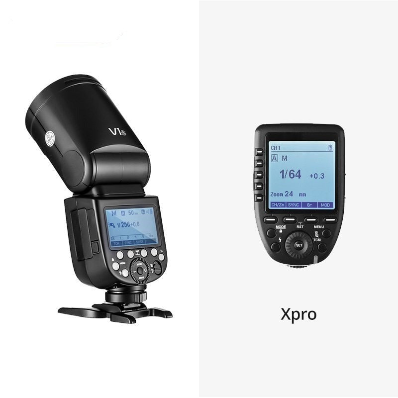 Godox V1C Flash TTL p/ Canon + XPro