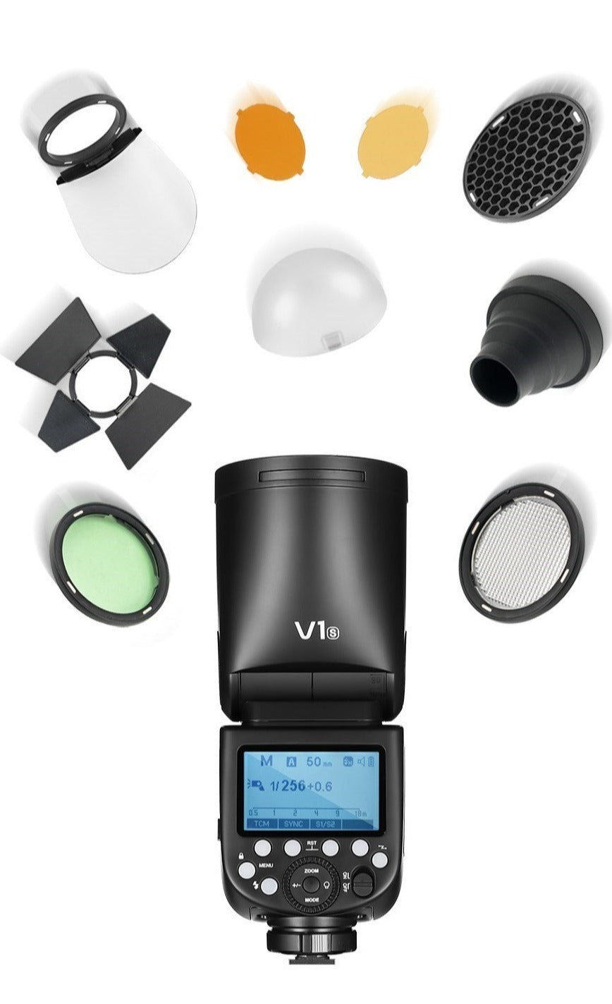 Godox V1C Flash TTL p/ Canon + XPro