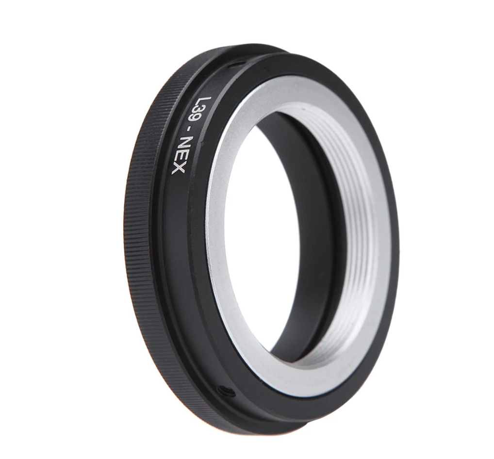 Anel Adaptador Objetiva L39 p/ Corpo Sony Nex E