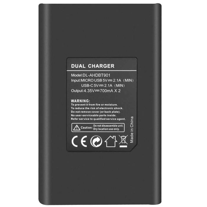 PROBTY Carregador p/ Bateria GoPro 9 10 11