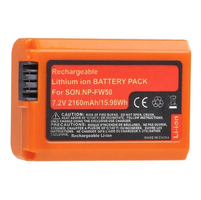 Bateria NP-FW50 p/ Sony - 2160mAh